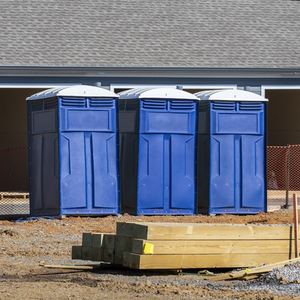 how far in advance should i book my porta potty rental in Downing